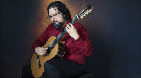 Ricardo Saeb performs Etude 7 by Leo Brouwer on our Daniele Chiesa cedar top classical guitar.