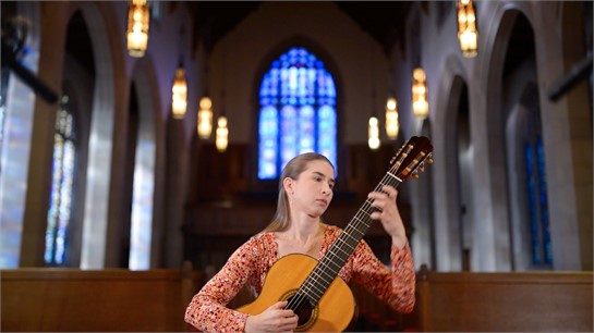 Petra Poláčková performs "An Malvina" by Johann Kaspar Mertz on a 1960 Manuel Velqazquez guitar.