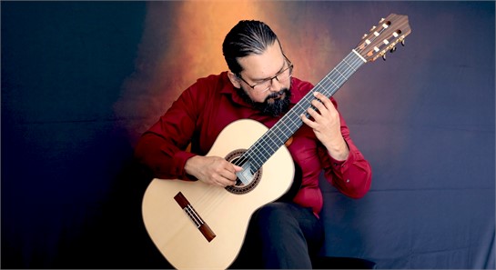 Ricardo Saeb performs "Mallorca" by Isaac Albéniz on our Antonis Hatzinikolaou classical guitar.
